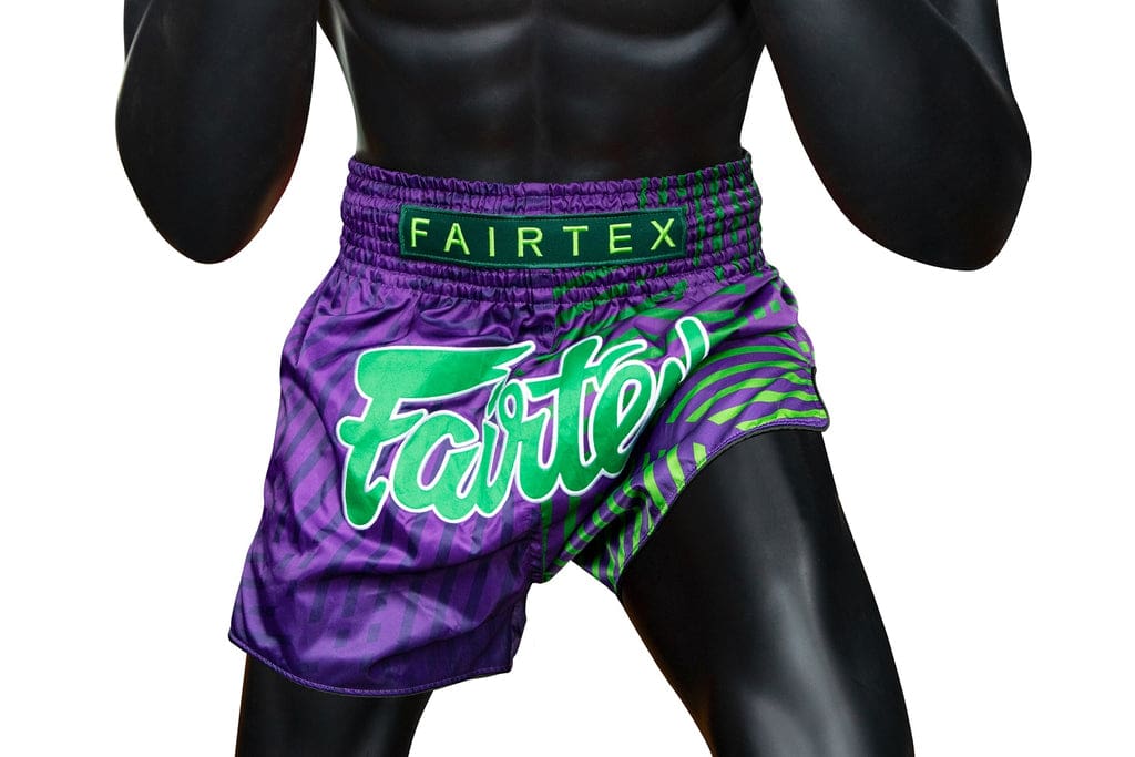 BS1922 Racer Purple Slim Cut Shorts - Image 3