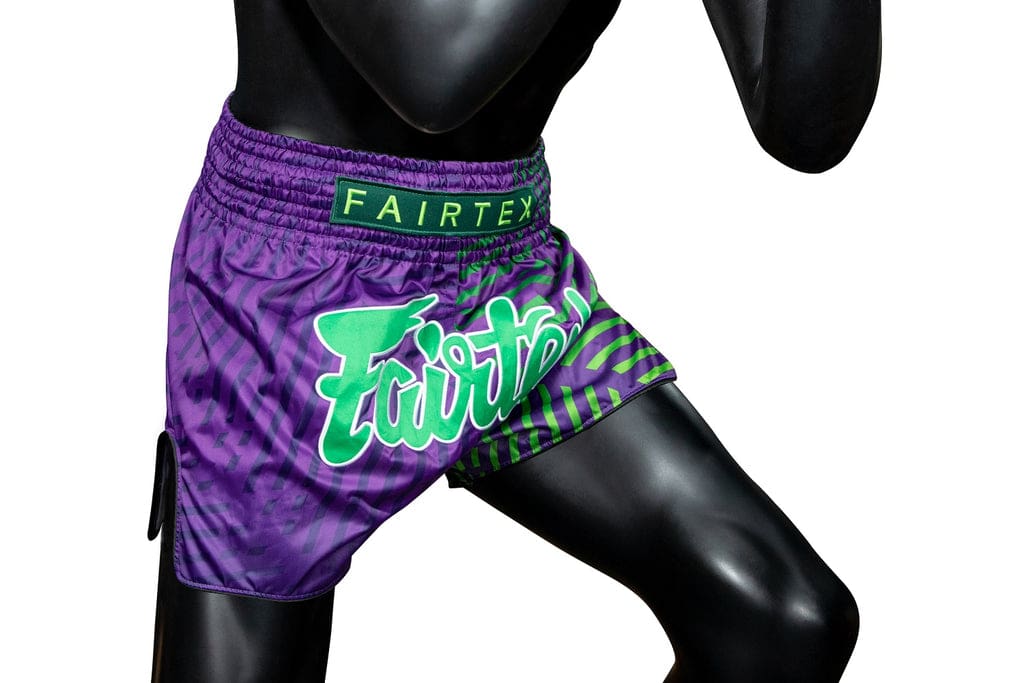 BS1922 Racer Purple Slim Cut Shorts - Image 4