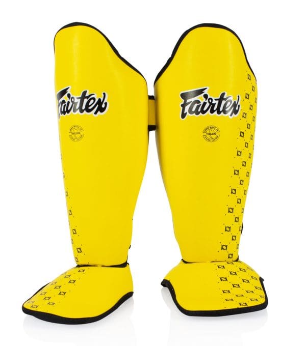Competition Shin Pads - Yellow