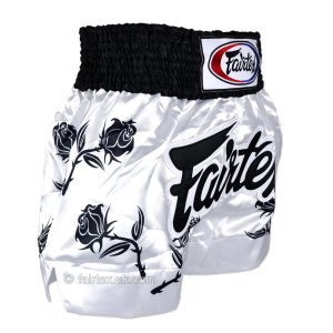 FAIRTEX BS0659 BLACK ROSES MUAY THAI SHORTS