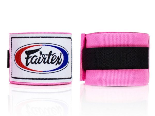 HW2 Elastic Cotton Handwraps 180" -Pink