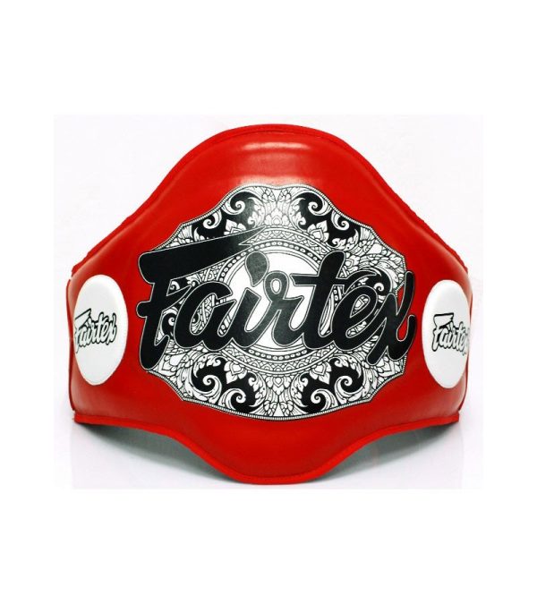 Fairtex BPV2 Light Weight Belly Pad - Red