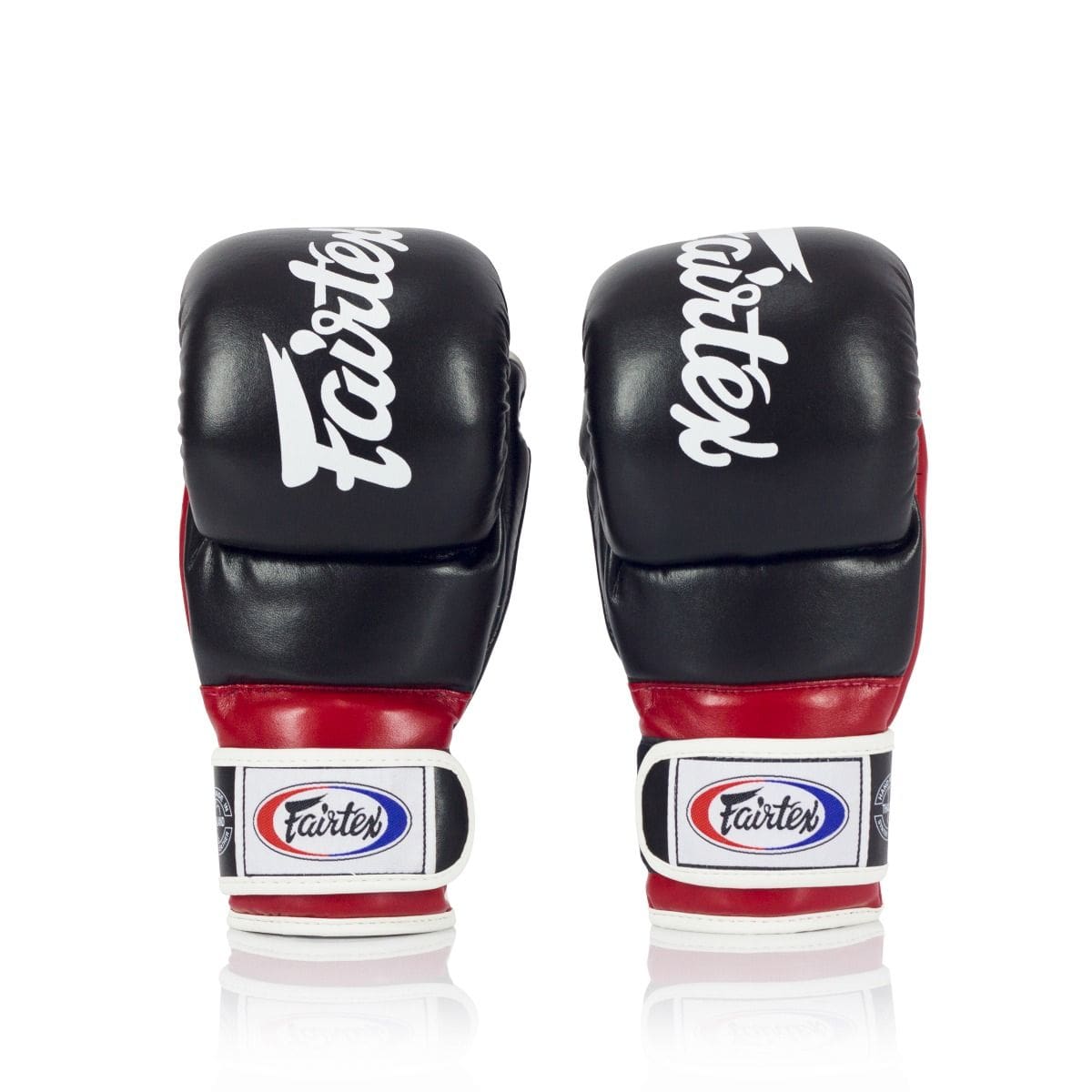 Fairtex FGV18 Super Sparring Grappling Gloves - Black/Red