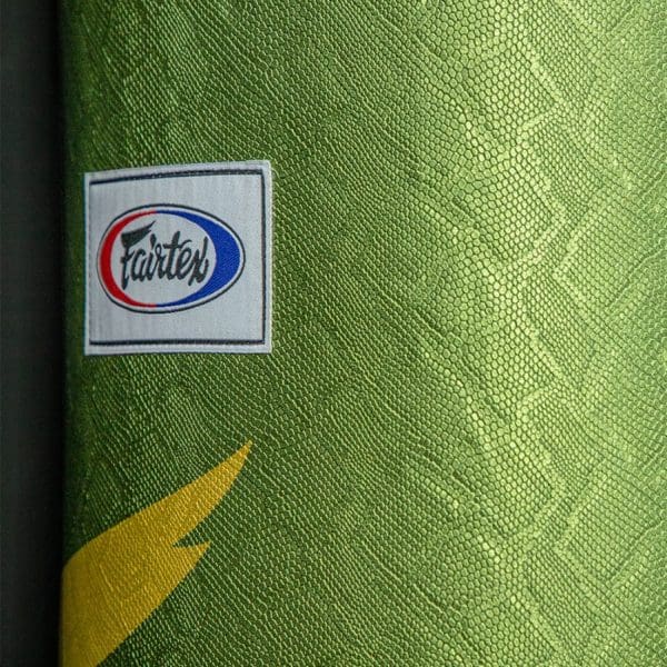 6FT Muaythai Banana Bag “Python Print” Collection - Unfilled - Green - Image 4