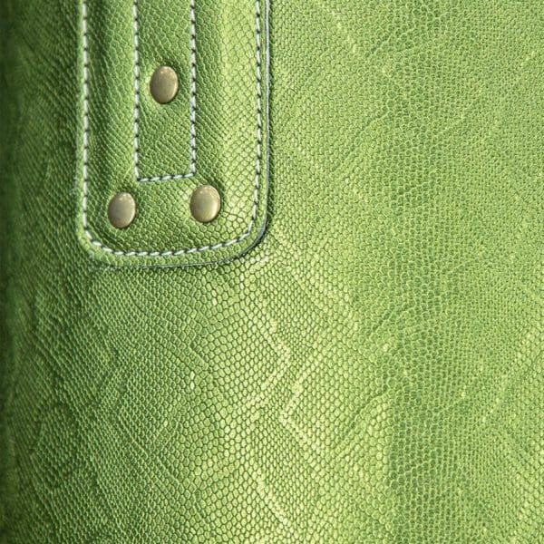 6FT Muaythai Banana Bag “Python Print” Collection - FILLED - Green - Image 5