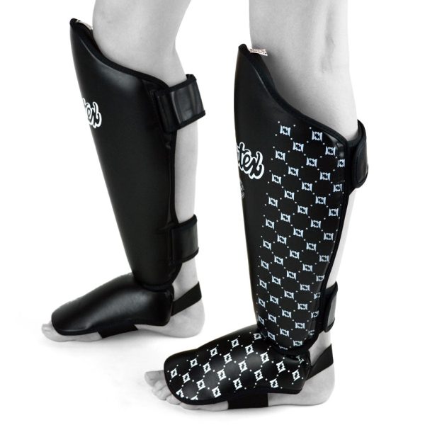 Competition Shin Pads - Black - Image 4