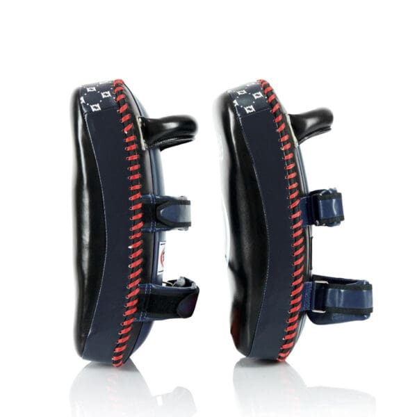 Curved Kick Pads KPLC2 - Black/Blue - Image 3