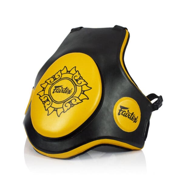 Fairtex TV2 Trainer Vest - Black/Gold - Image 2
